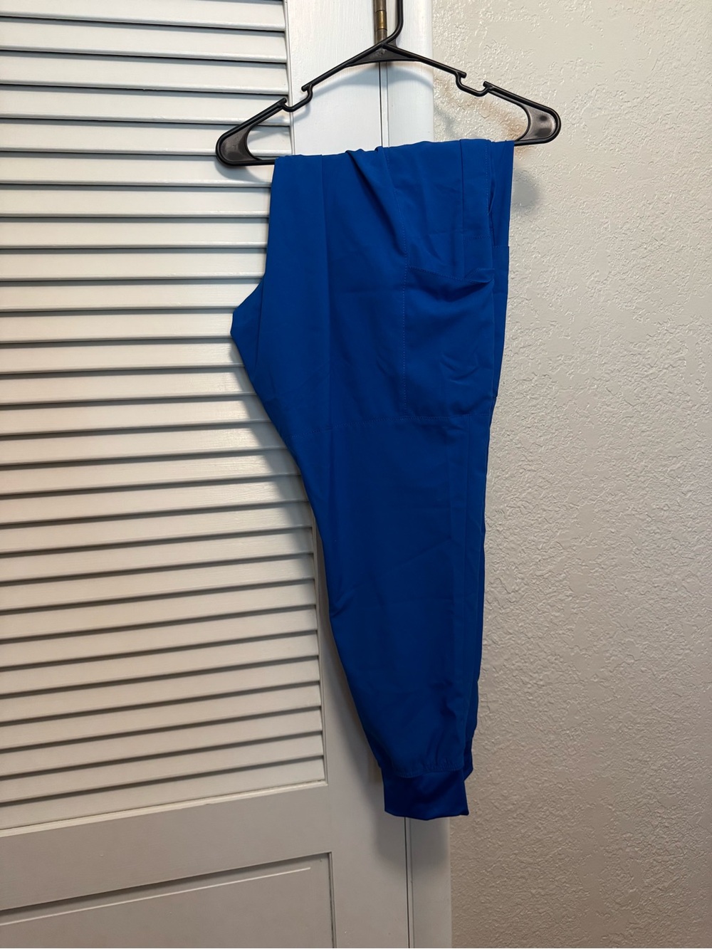 WonderWink Royal Blue Jogger Scrub Pants